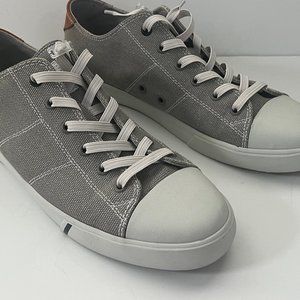 Johnnie-O Men's Sail Away Grey Sneakers - 9 1/2